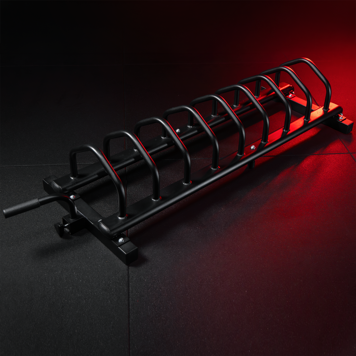 Horizontal Weight Plate Rack with Wheels