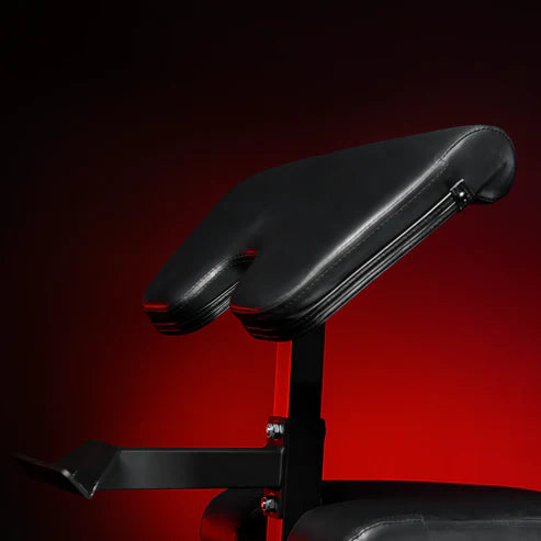 Adjustable Incline Bench with Leg Extension and Preacher Curl