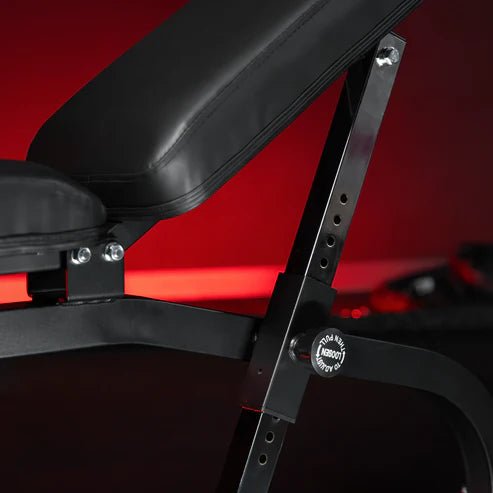 Adjustable Incline Bench with Leg Extension and Preacher Curl