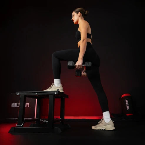 Adjustable Plyo Box Black