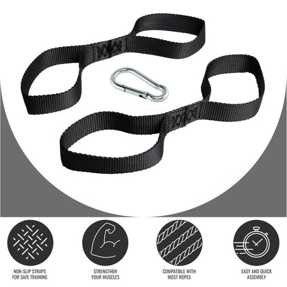 Fastening Strap with Carabiner (Set of 2)