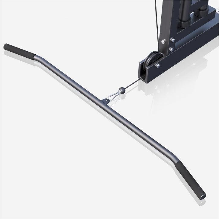 Wall Mounted Lat Pulldown Tower Black