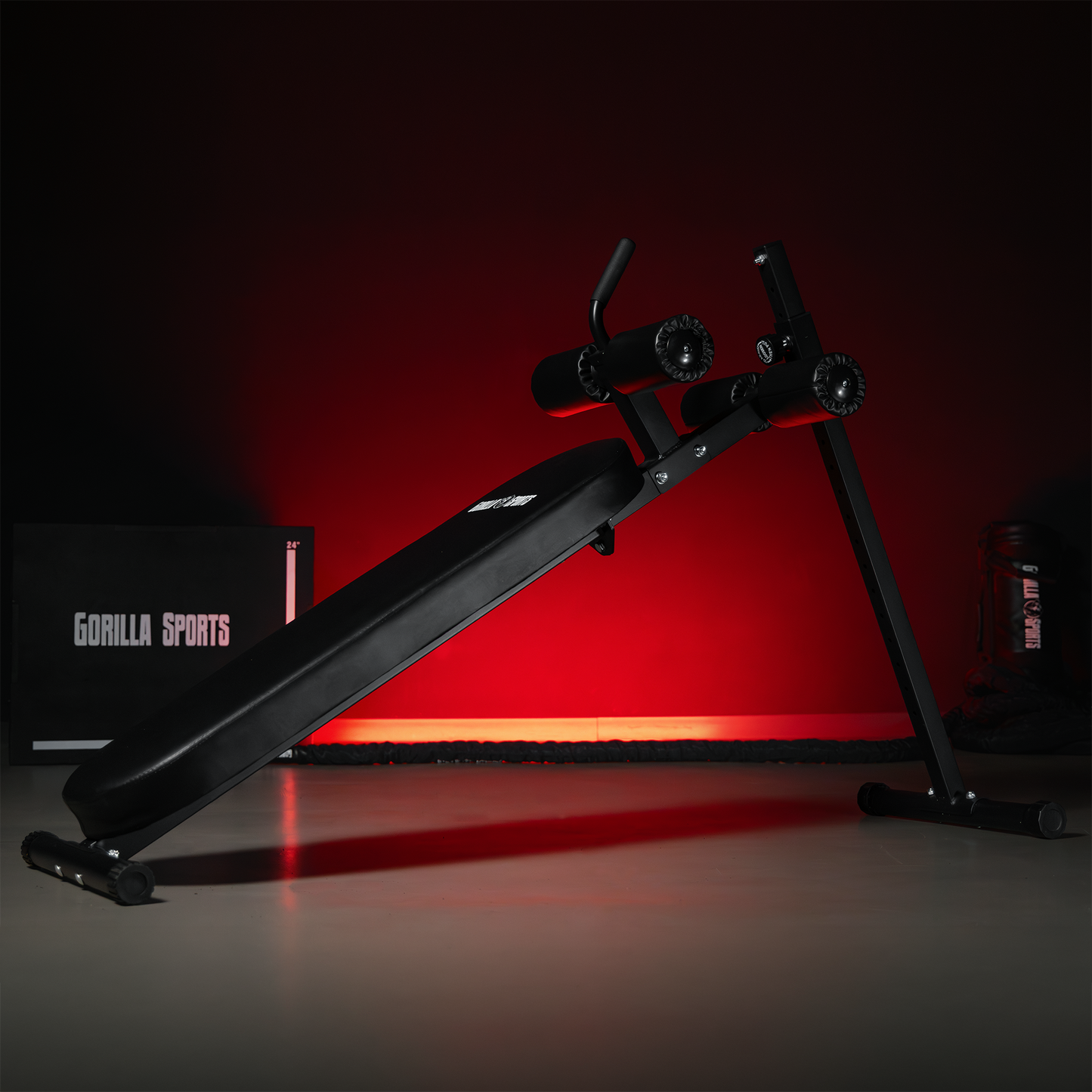 Adjustable Sit Up Bench in Black