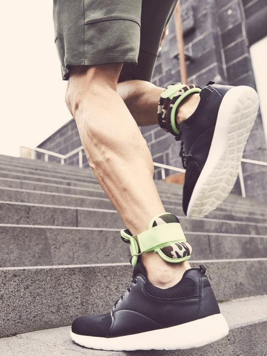 Camouflage Weight Cuffs (Set 2 x  0.5 - 2 kg)