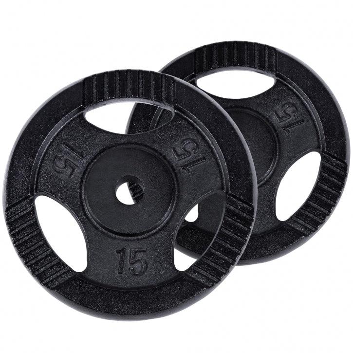 Cast Iron Weight Plate Tri Grip 30/50 mm