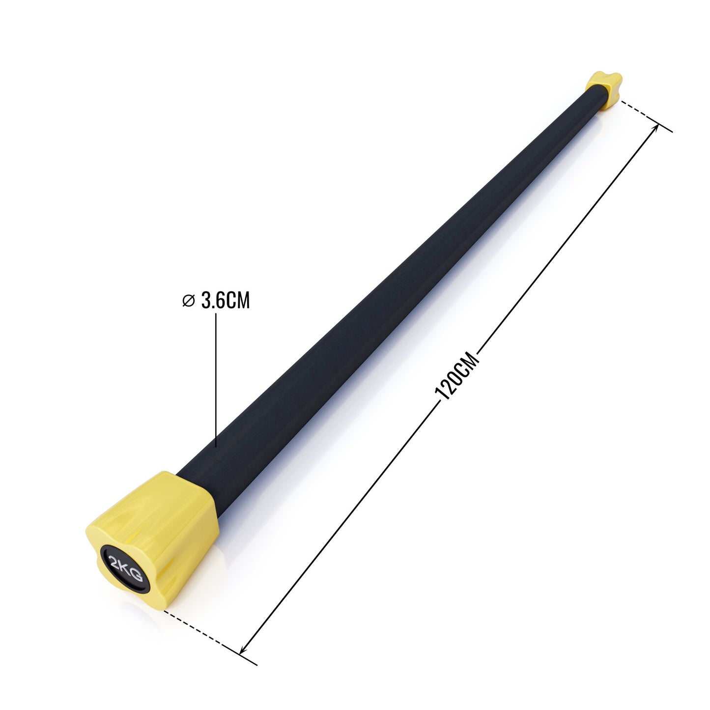 Aerobic Weight Bar 1 - 10 kg
