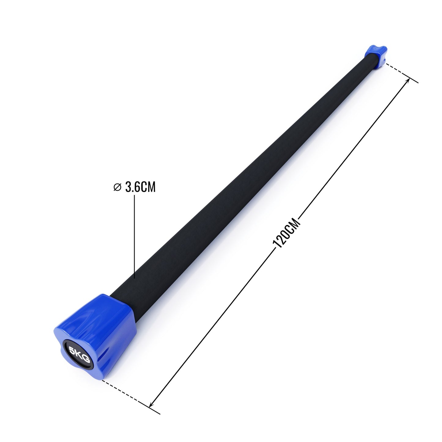 Aerobic Weight Bar 1 - 10 kg