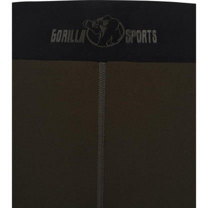 Sports Leggings in Black/Pink and Black/Olive