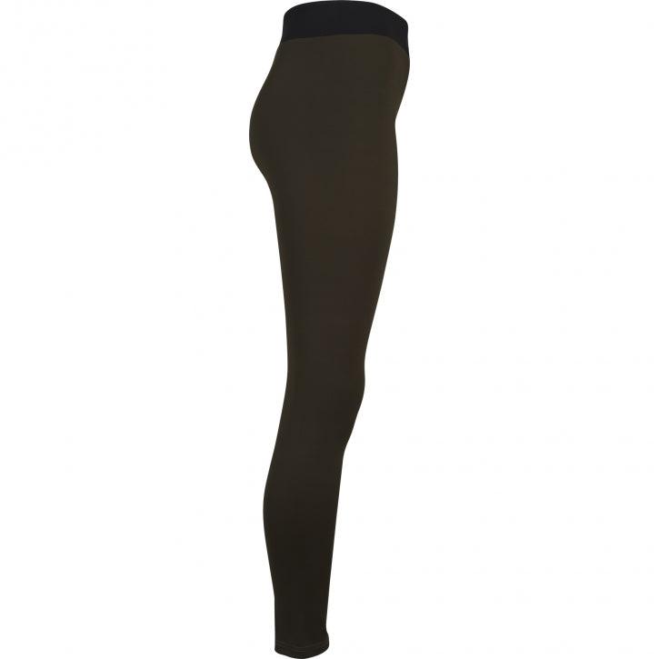 Sports Leggings in Black/Pink and Black/Olive