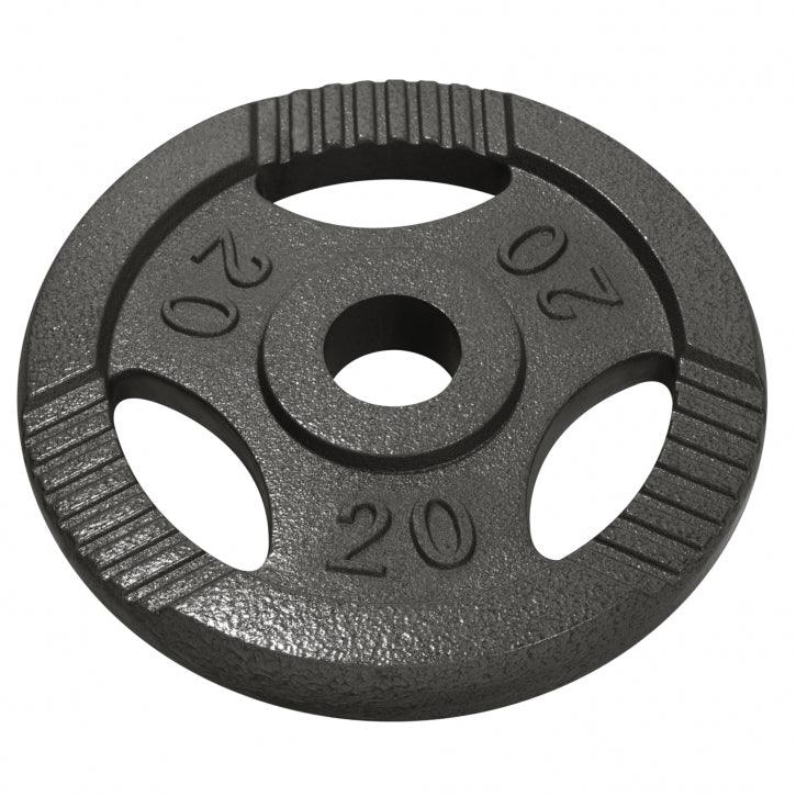 Cast Iron Weight Plate Tri Grip 30/50 mm