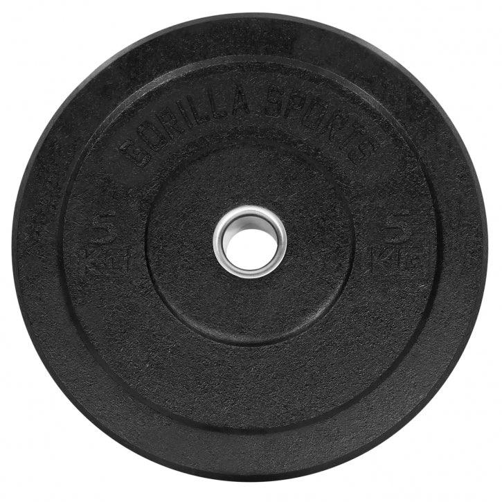Rubber Coated Bumper Plates 5 - 25 kg