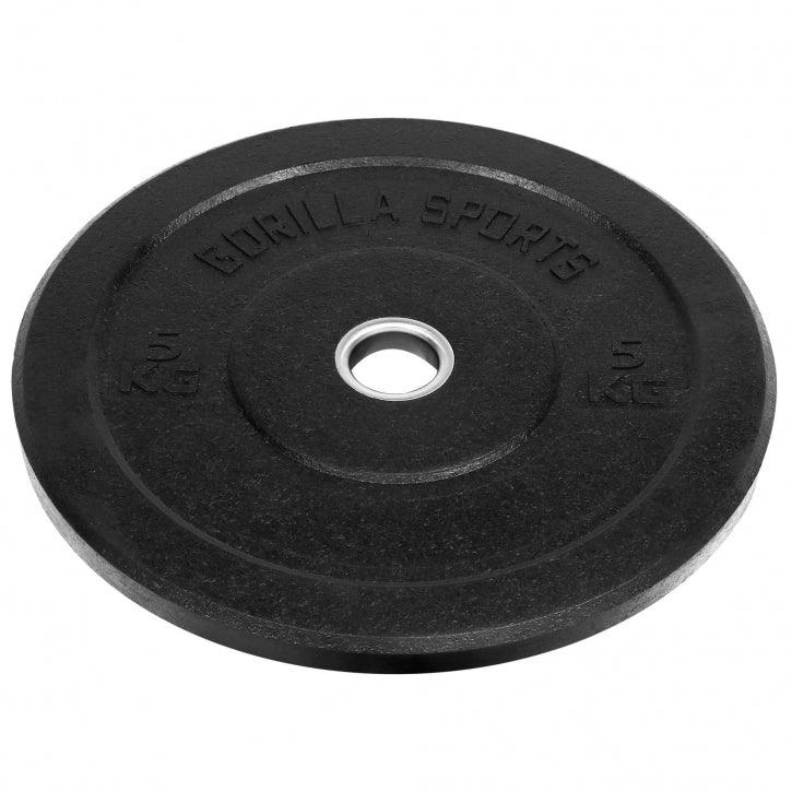 Rubber Coated Bumper Plates 5 - 25 kg