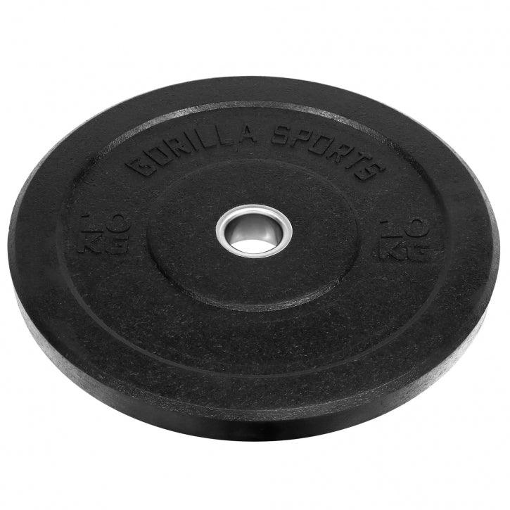 Rubber Coated Bumper Plates 5 - 25 kg