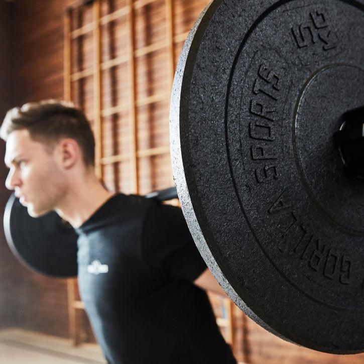 Rubber Coated Bumper Plates 5 - 25 kg