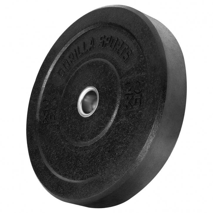 Rubber Coated Bumper Plates 5 - 25 kg