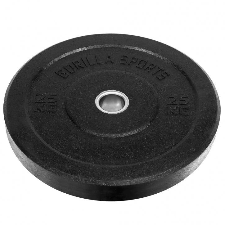 Rubber Coated Bumper Plates 5 - 25 kg