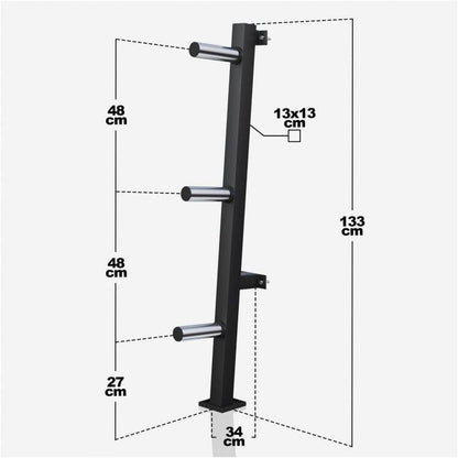 Wall Weight Plate Rack