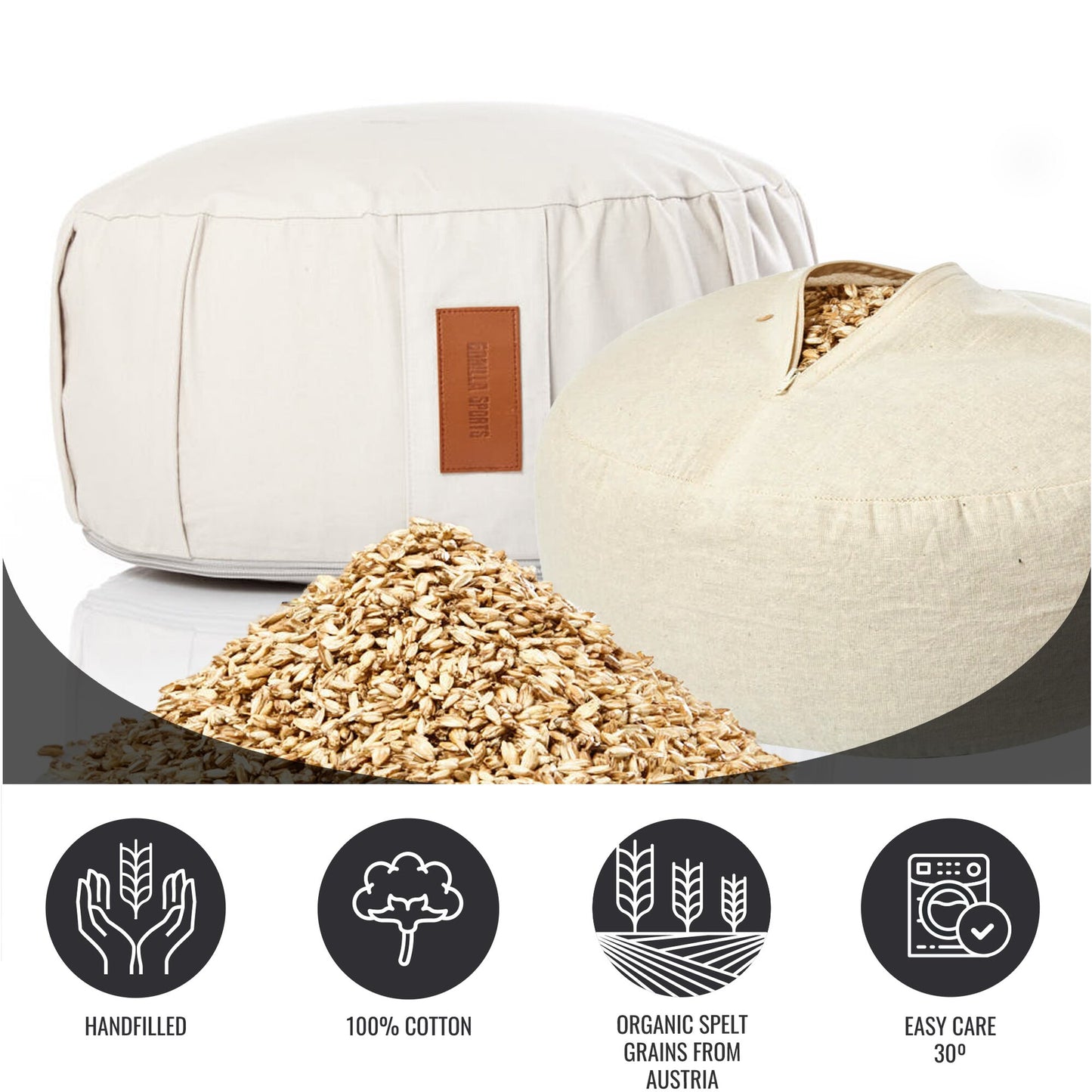 Yoga Cushion in different colors