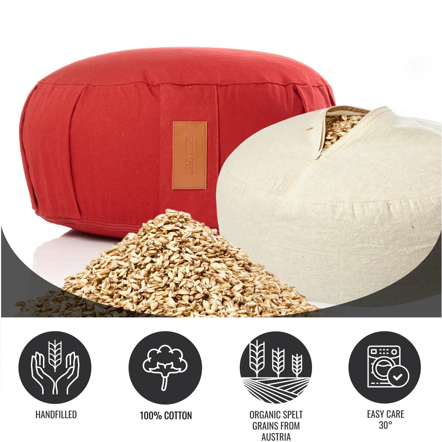 Yoga Cushion in different colors