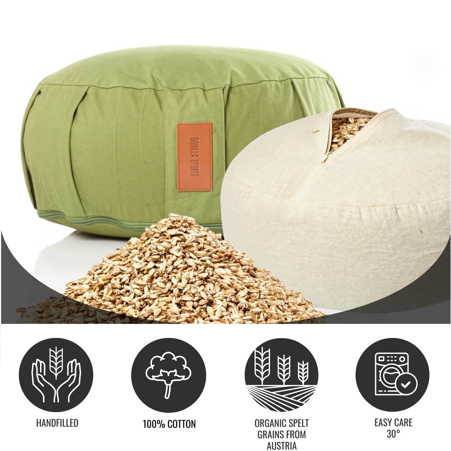 Yoga Cushion in different colors