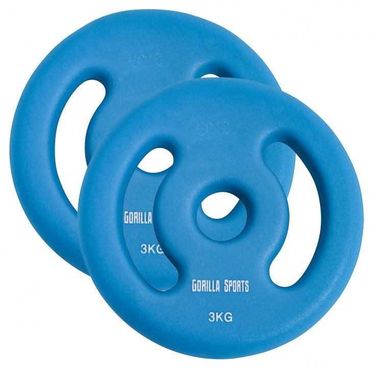 Neoprene Weight Plates Set 1 - 5 kg