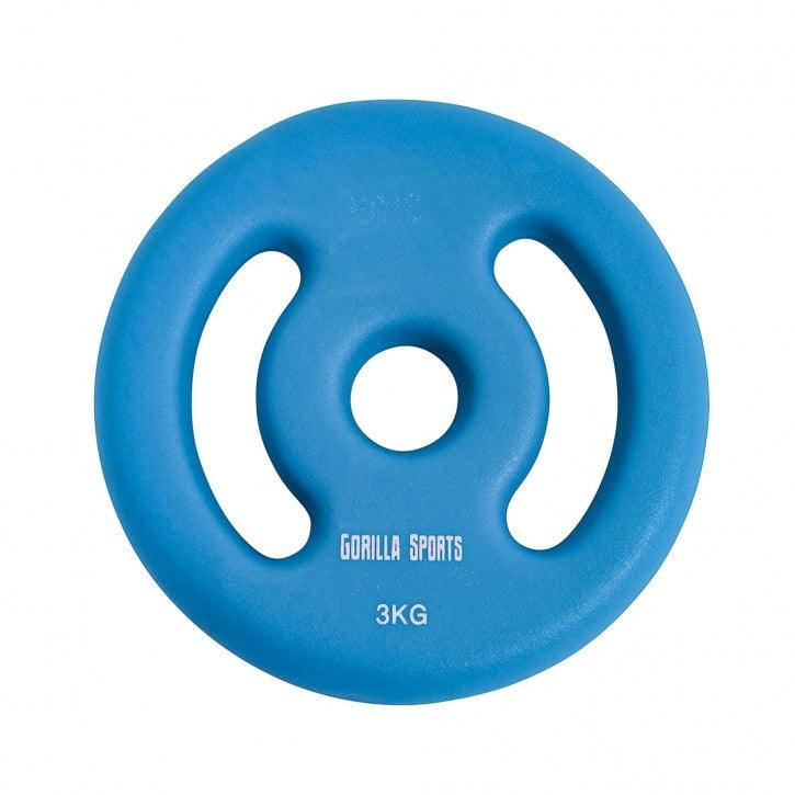 Neoprene Weight Plates Set 1 - 5 kg