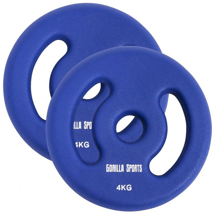 Neoprene Weight Plates Set 1 - 5 kg