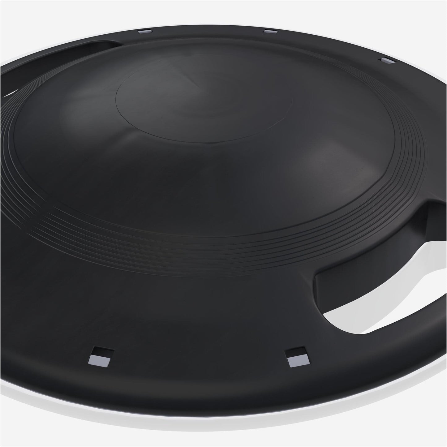 Balance Board with Handles in Black/Dark Gray