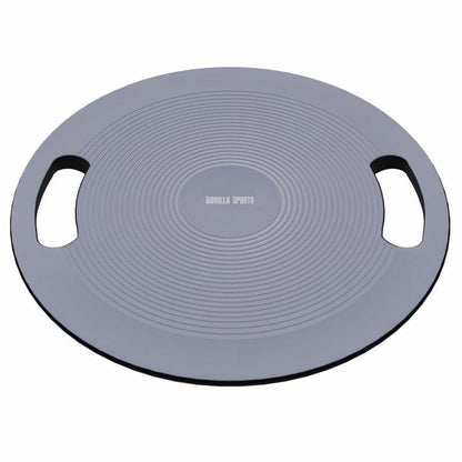 Balance Board with Handles in Black/Dark Gray