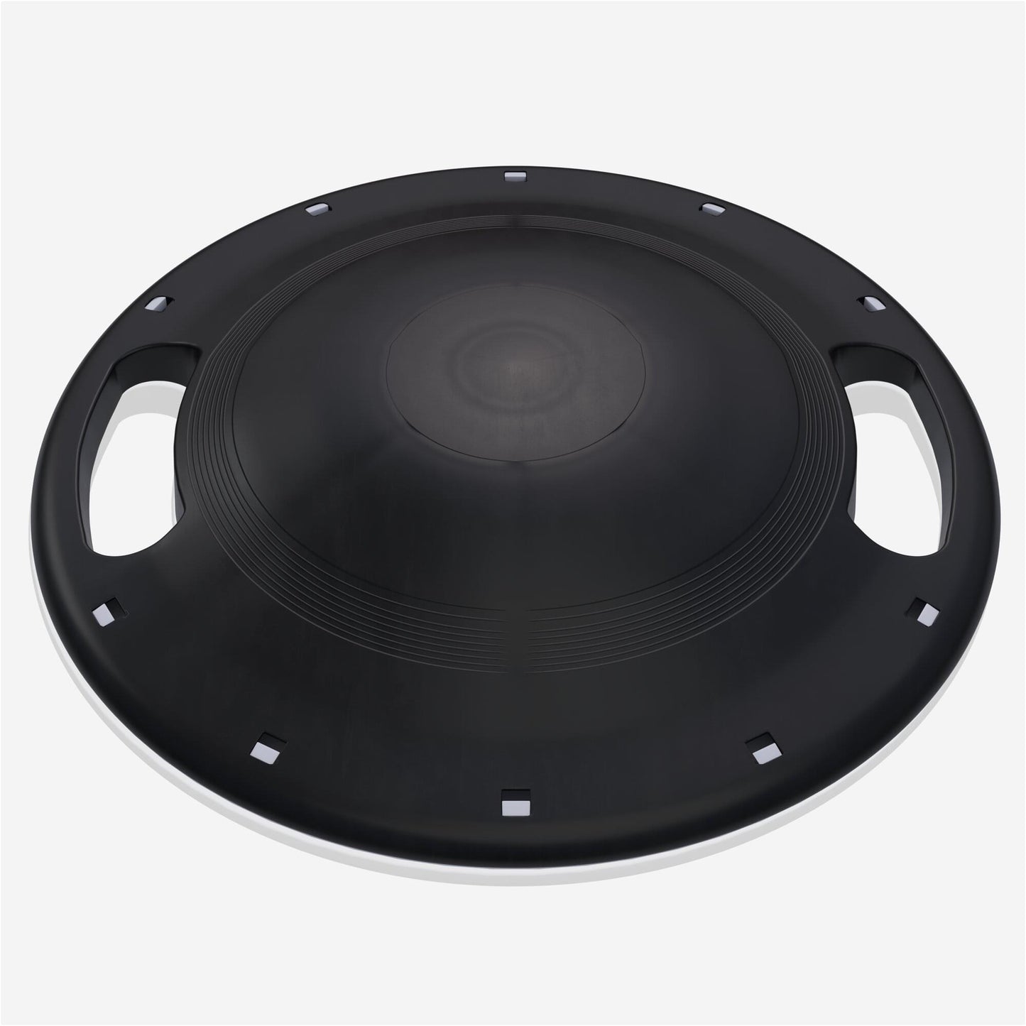 Balance Board with Handles in Black/Dark Gray