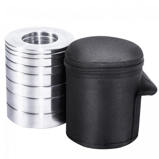 Steel Weight Plates Set 5 kg 50/51 mm with a Bag