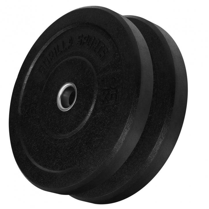Rubber Coated Bumper Plates 5 - 25 kg