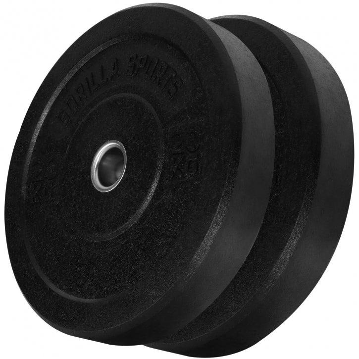 Rubber Coated Bumper Plates 5 - 25 kg