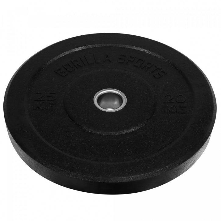 Rubber Coated Bumper Plates 5 - 25 kg