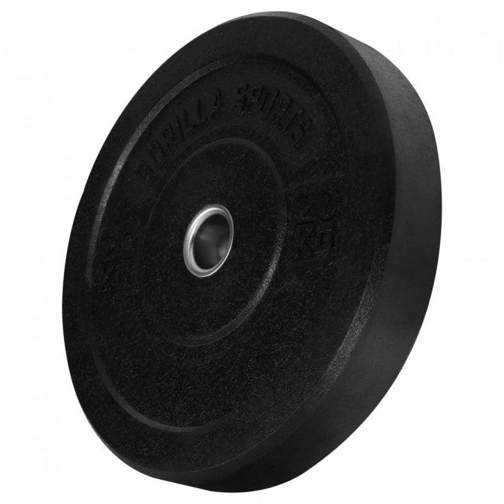 Rubber Coated Bumper Plates 5 - 25 kg