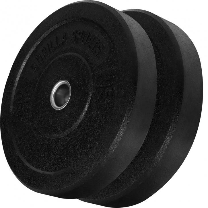 Rubber Coated Bumper Plates 5 - 25 kg