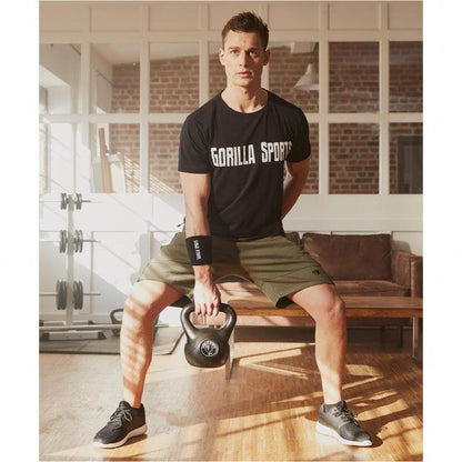 Plastic Coated Kettlebell 2-20 kg, Black