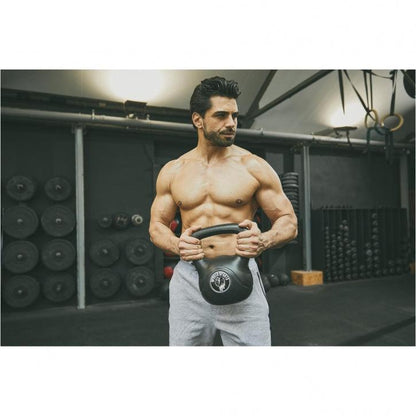 Plastic Coated Kettlebell 2-20 kg, Black