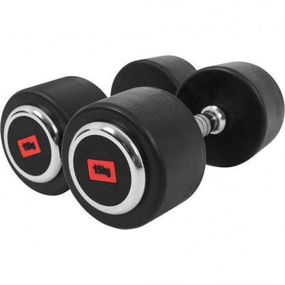 Rubber Coated Dumbbell 2.5 - 27.5 kg or in Set