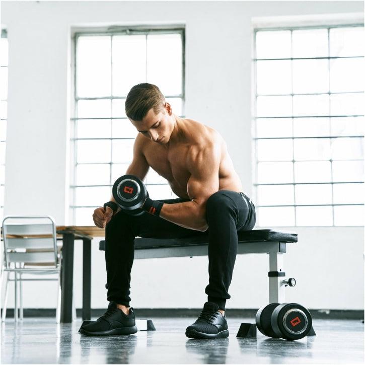 Rubber Coated Dumbbell 2.5 - 27.5 kg or in Set
