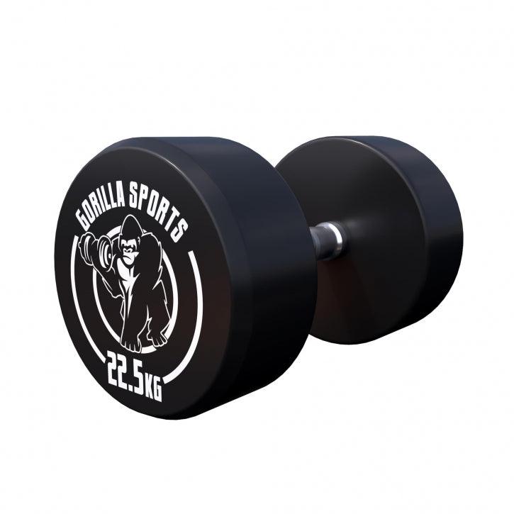 Rubber Dumbbell Set 2.5 - 27.5 kg or in Set