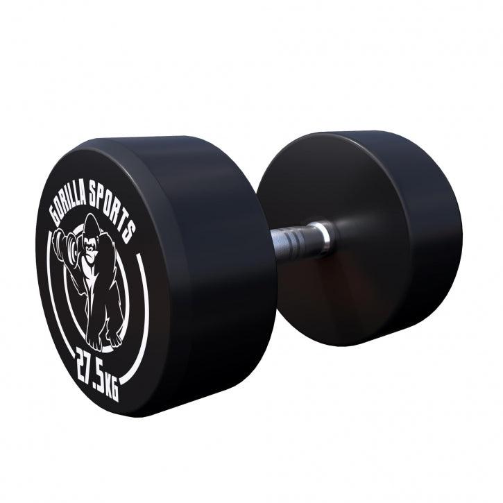 Rubber Dumbbell Set 2.5 - 27.5 kg or in Set