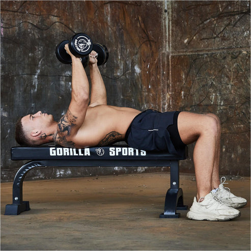 Rubber Dumbbell Set 2.5 - 27.5 kg or in Set