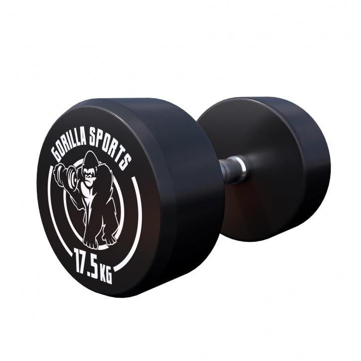Rubber Dumbbell Set 2.5 - 27.5 kg or in Set