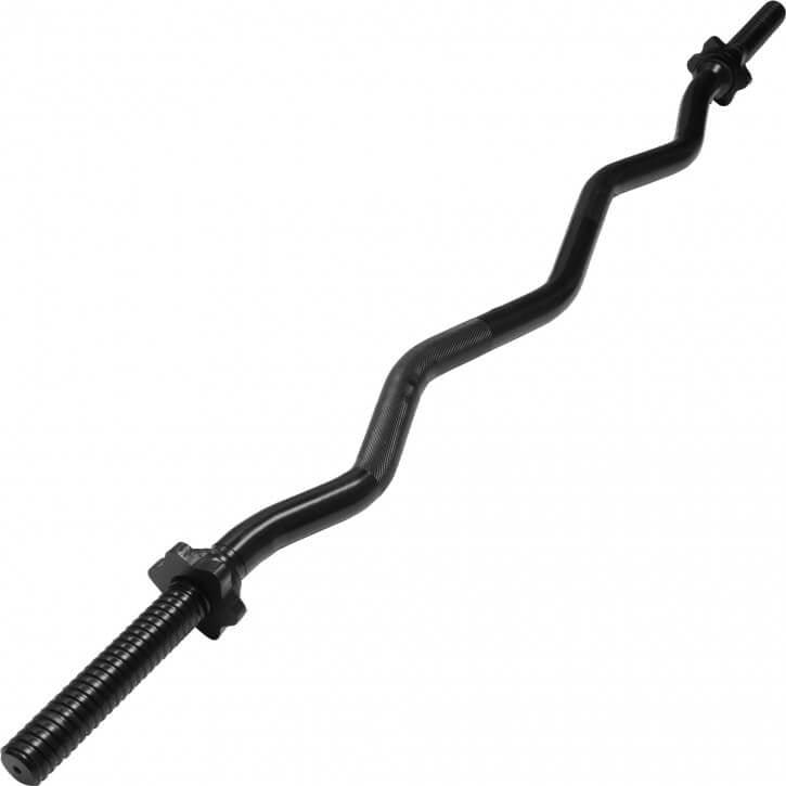 Weight Bar Set with 2 Dumbbells, EZ-Curl Bar and Collars