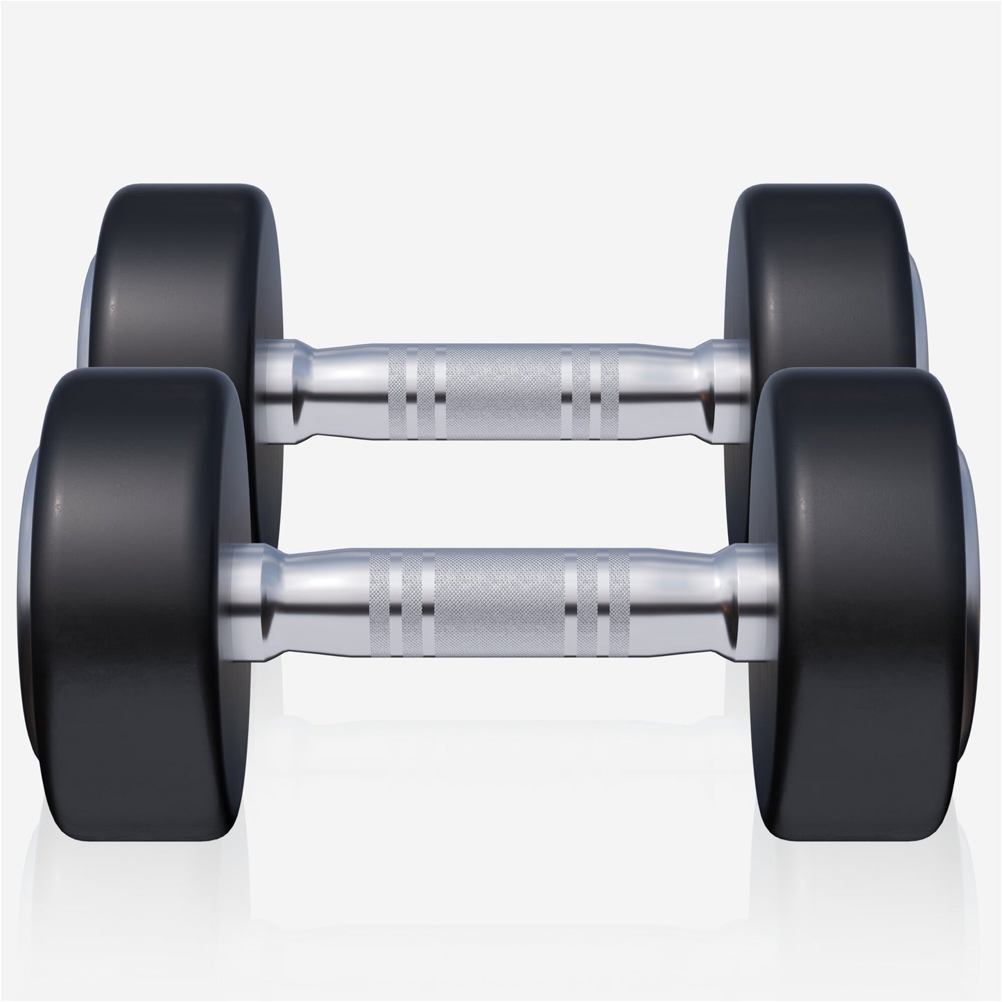 Rubber Coated Dumbbell 2.5 - 27.5 kg or in Set