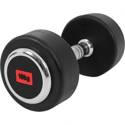 Rubber Coated Dumbbell 2.5 - 27.5 kg or in Set
