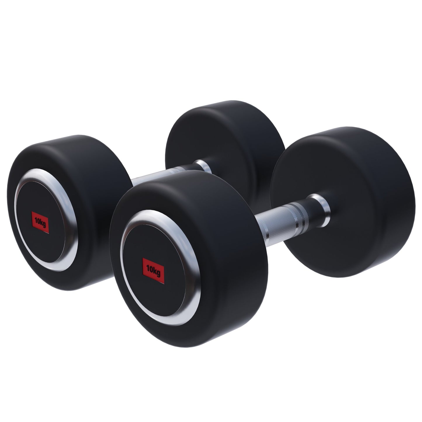 Rubber Coated Dumbbell 2.5 - 27.5 kg or in Set