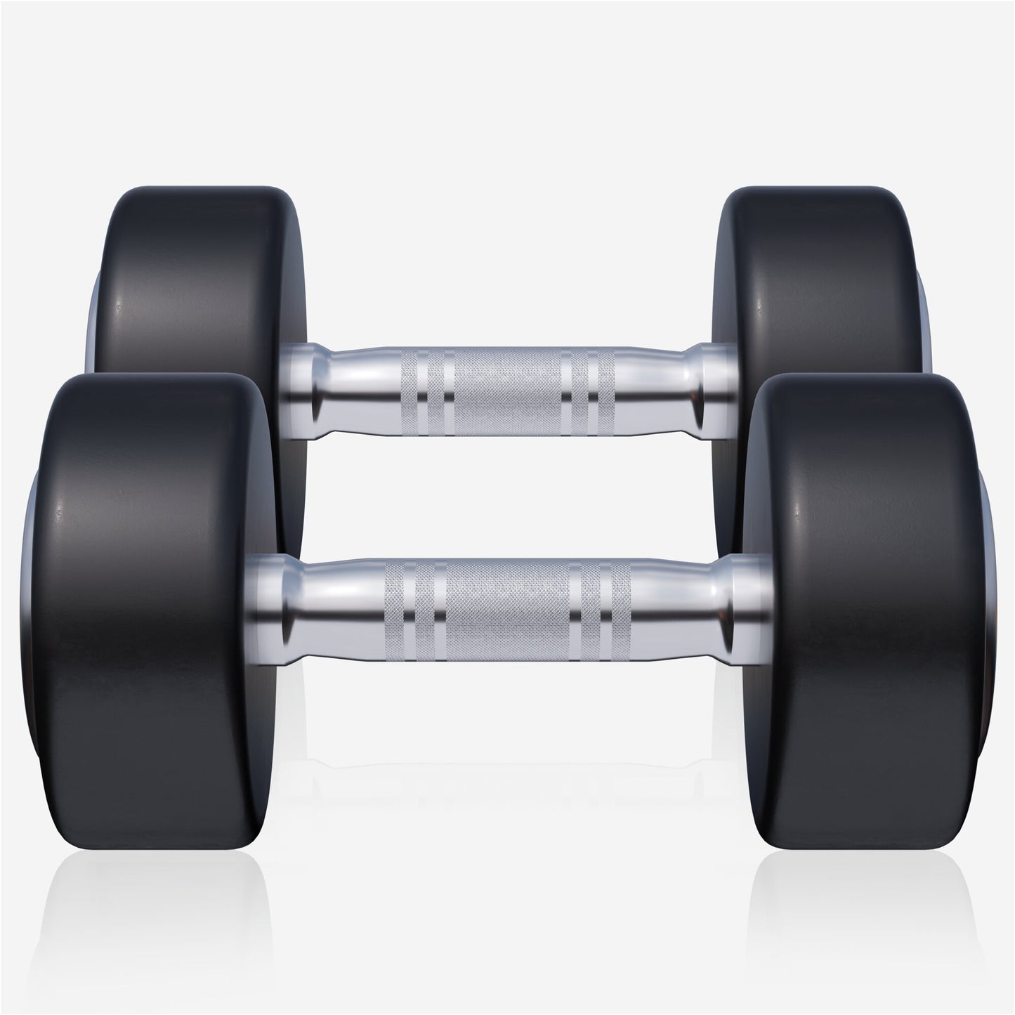Rubber Coated Dumbbell 2.5 - 27.5 kg or in Set