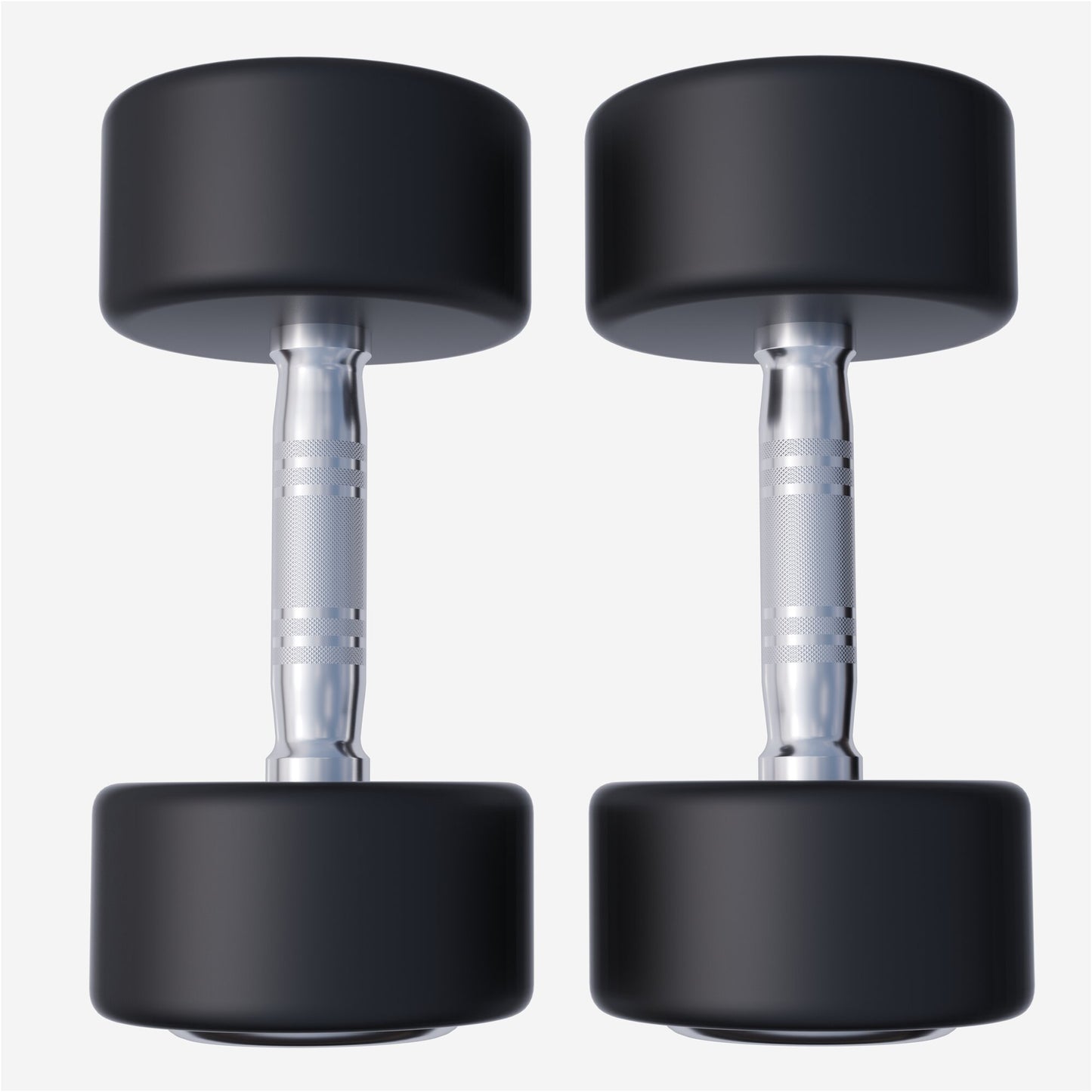 Rubber Coated Dumbbell 2.5 - 27.5 kg or in Set